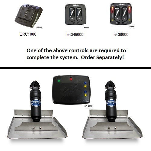 Bennett Bolt249 Electric Trim Tabs 24x9 Require Control