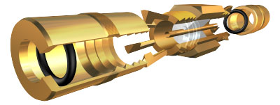 Centerpin F-splice-cp-gh-01 Connector F- Rg-6u Cable