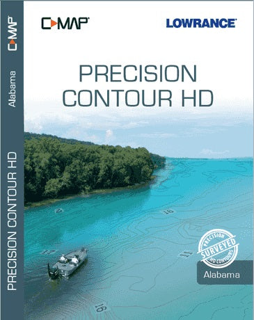 C-map Precision Contour Hd Alabama For Navico