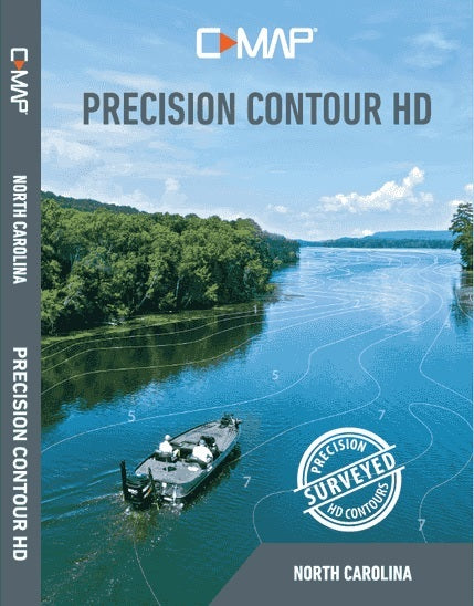 C-map Precision Contour Hd North Carolina For Navico