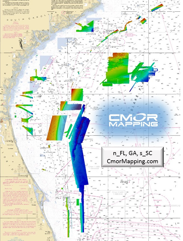 Cmor Mapping Nefl002r Northeast Fl, Ga, Sc Raymarine