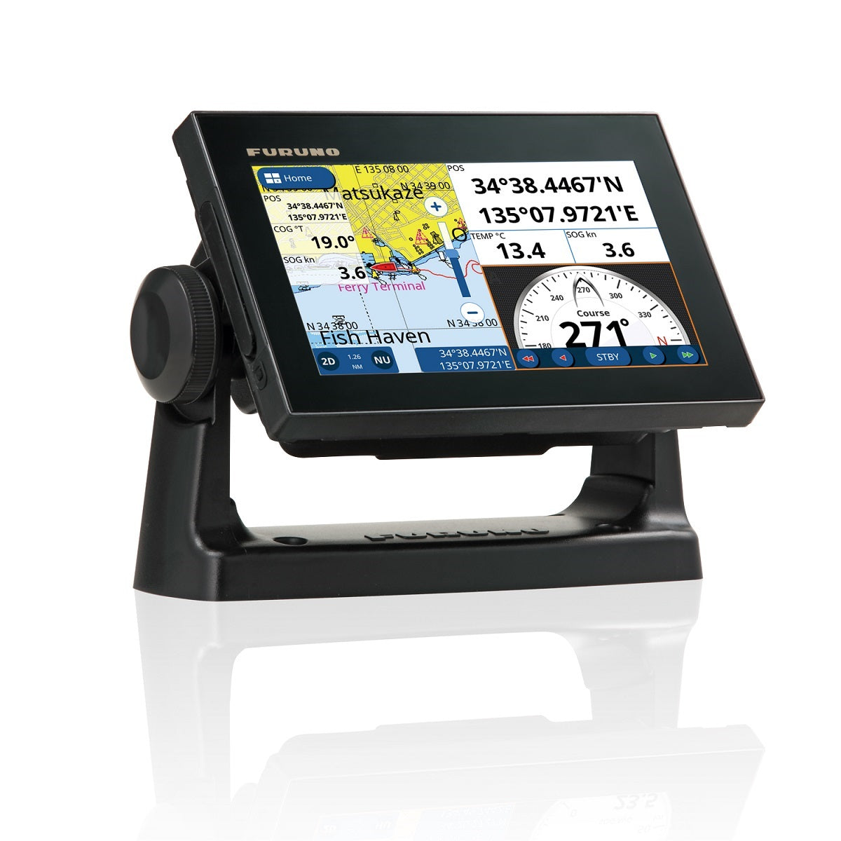 Furuno Gp1871f 7"" Combo Gps-fishfinder