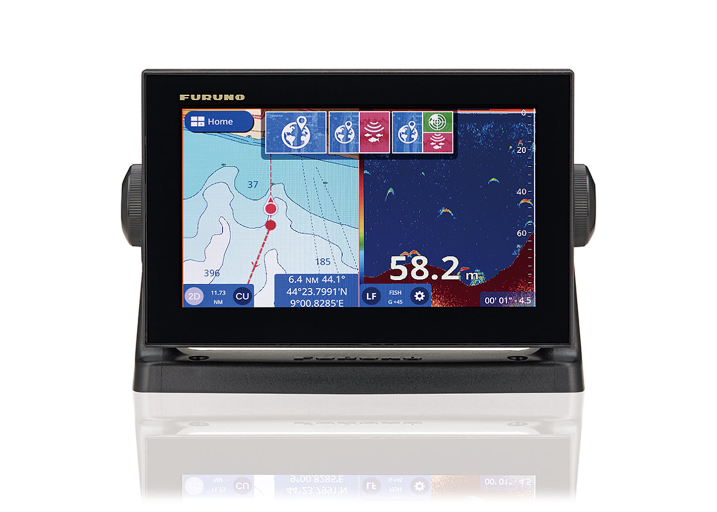 Furuno Gp1971f 9"" Combo Gps-fishfinder