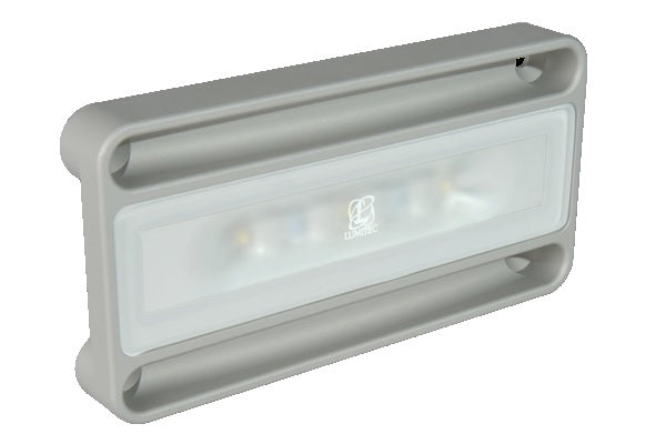 Lumitec Nevislt Utility Light White Led Brushed Finsih 12-24v