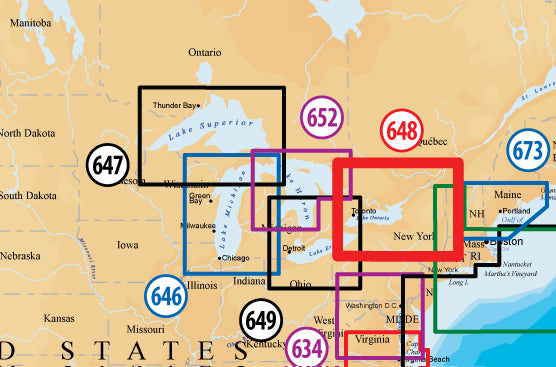 Navionics Msd648 Platinum Plus Lake Ontario