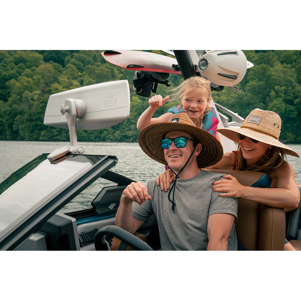 PTM Watersports VR-140 Elite Mirror - 6 x 20 - 140 Degree View - Black [P12848-100TEBBK]