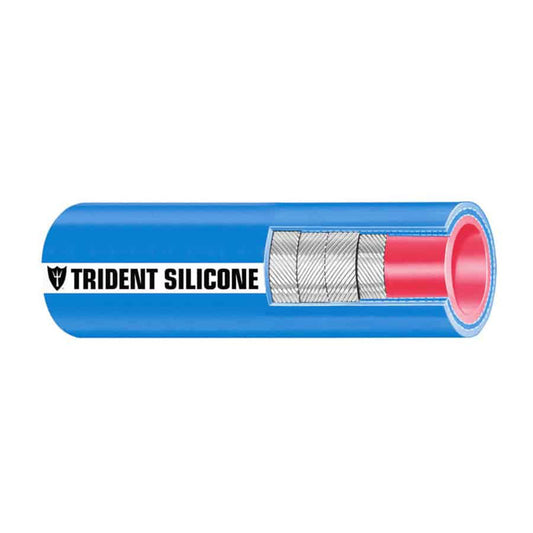 Trident Marine 3" x 36' Blue Silicone Wet Exhaust Hose [202V3000-36]