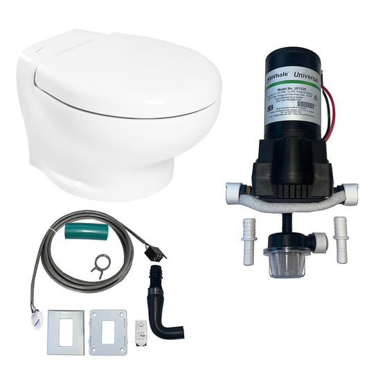 Thetford Nano Eco Compact Toilet Raw Water Kit w/Inlet Pump - 24V [T-NAN024PW/E/NA-RWKIT]