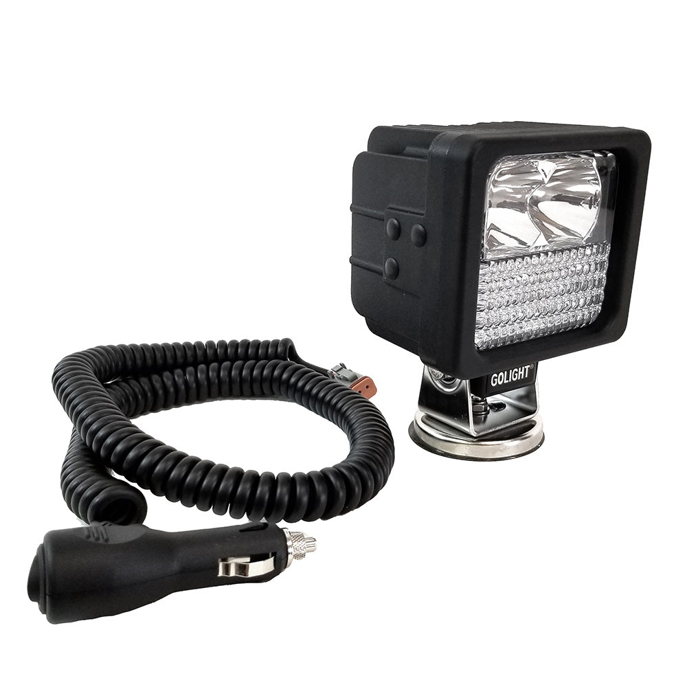 Golight GXL LED Hybrid Portable Work Light Series Magnetic Mount w/No Remote - 12V - Black [40235]