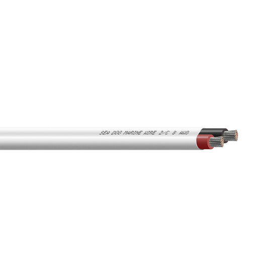 Sea-Dog 8/2 AWG Flat Duplex Wire Red/Black - 100' [8008202]