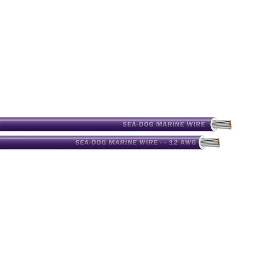 Sea-Dog 12 AWG Purple Primary Wire - 400' [8012106]