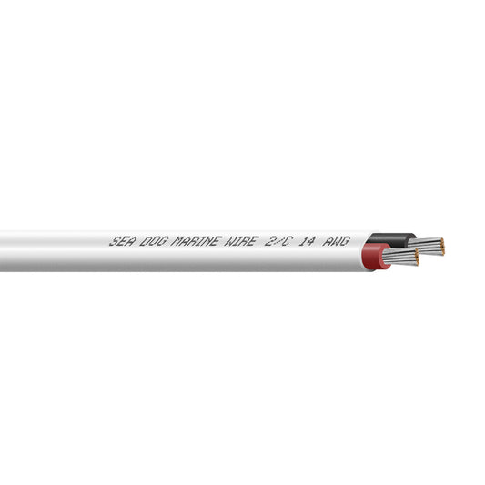Sea-Dog 14/2 AWG Flat Duplex Wire - Red/Black - 250' [8014204]