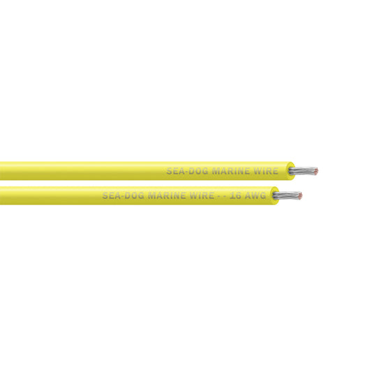Sea-Dog 16 AWG Yellow Primary Wire - 500' [8016037]