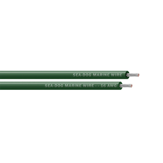 Sea-Dog 16 AWG Green Primary Wire - 1000' [8016049]