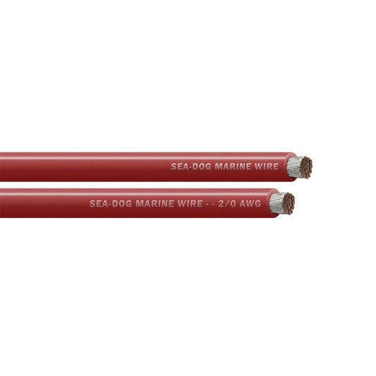 Sea-Dog 2/0 AWG Red Battery Cable - 50' [8021021]