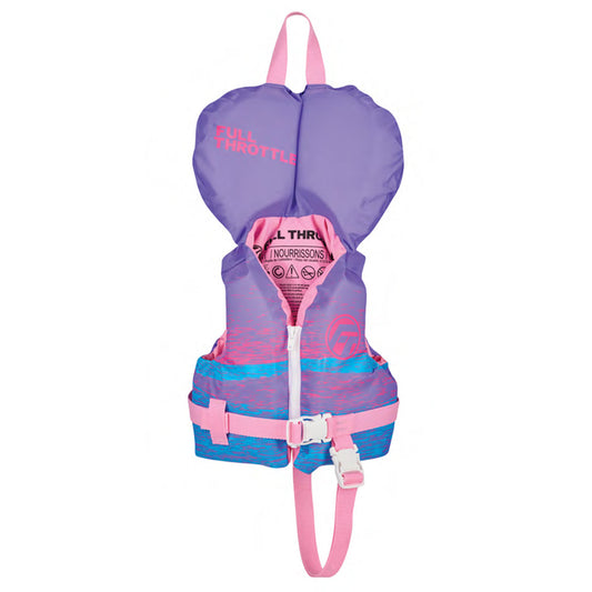 Full Throttle Nylon Life Jacket - Infant - Purple/Pink [112400-600-000-26]