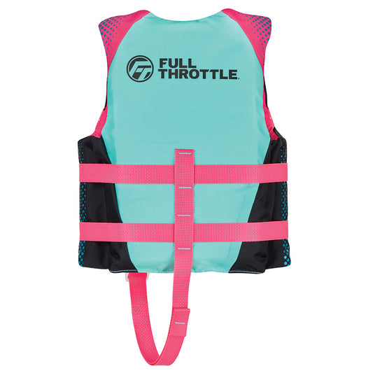 Full Throttle Nylon Life Jacket - Child - Pink [112200-105-001-26]
