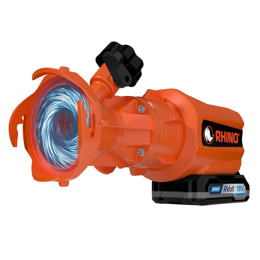 Camco Rhino 18V Lithium-Ion RV Sewage Macerator Pump System [39030]