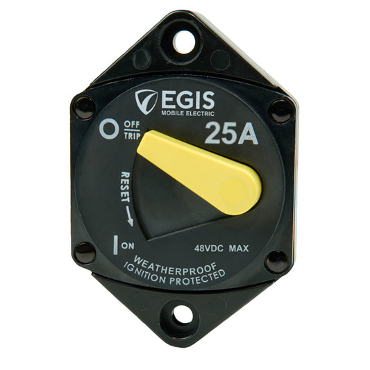 Egis 25A Circuit Breaker - 87 Series - Panel Mount [4707-025]