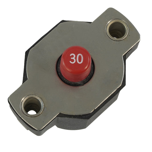Egis 30A Push Button Circuit Breaker - Reset Only [4712-30]