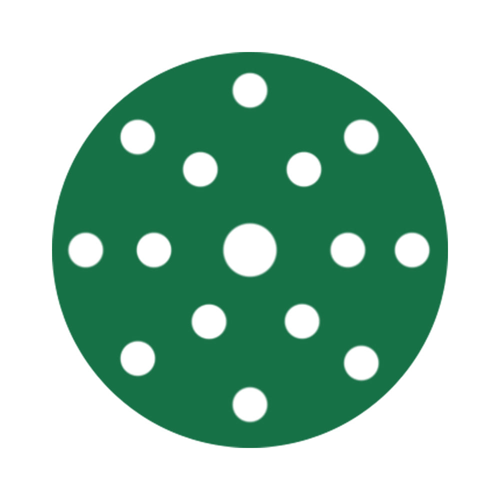 RUPES PROCUT Film Abrasive Discs 150mm (6") - 15 Holes - P1500 Grit *Box of 50pcs [9.45FD1500]