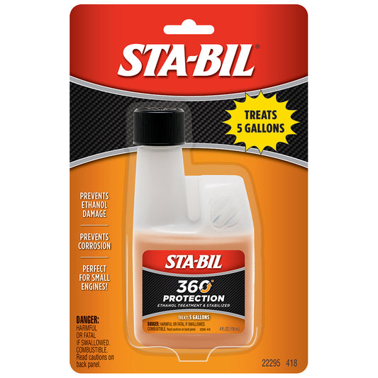 STA-BIL 360 Protection Ethanol Treatment - Small Engine - 4oz [22295]