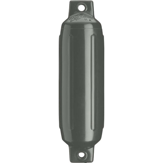 Polyform G-1 Twin Eye Fender 3.5" x 12.8" - Graphite [G-1 GRAPHITE]