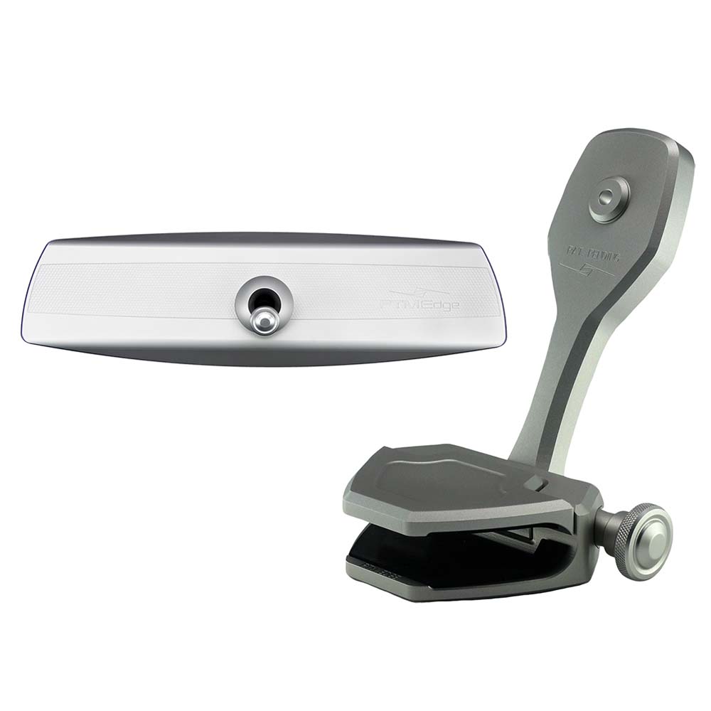 PTM Watersports Mirror/Bracket Kit w/VR-140 Elite Mirror  ZXR-360 (Silver) [P12848-1360TEBCL]