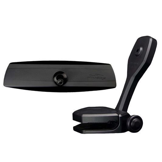 PTM Watersports Mirror/Bracket Kit w/VR-140 Elite Mirror  ZXR-360 (Black) [P12848-1360TEBBK]