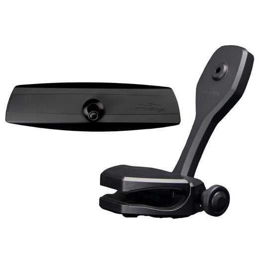 PTM Watersports Mirror/Bracket Kit w/VR-140 Elite Mirror  ZXR-361 (Black) [P12848-1361TEBBK]