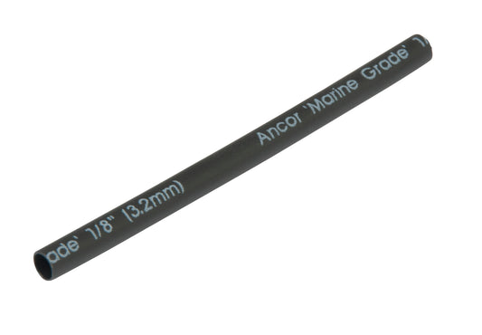 Ancor 1-8"" X 48"" Black Heat Shrink Tubing