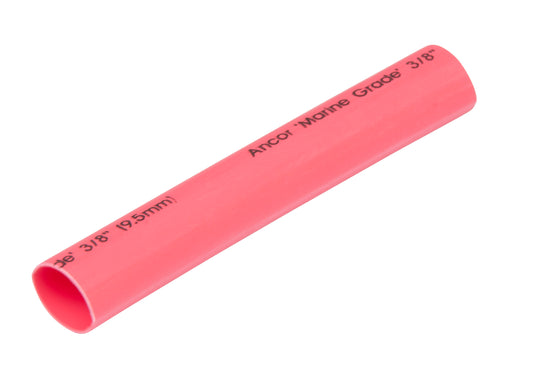 Ancor 3-8"" X 48"" Red Heat Shrink Tubing