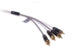 Fusion Ms-frca12 12' 4-way Shielded Twisted Rca Cable