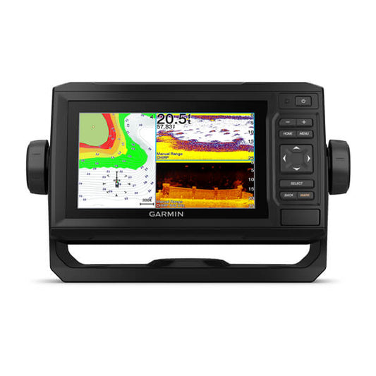 Garmin Echomap Uhd 63cv Combo Us Lakevu G3 With Gt24 Transducer