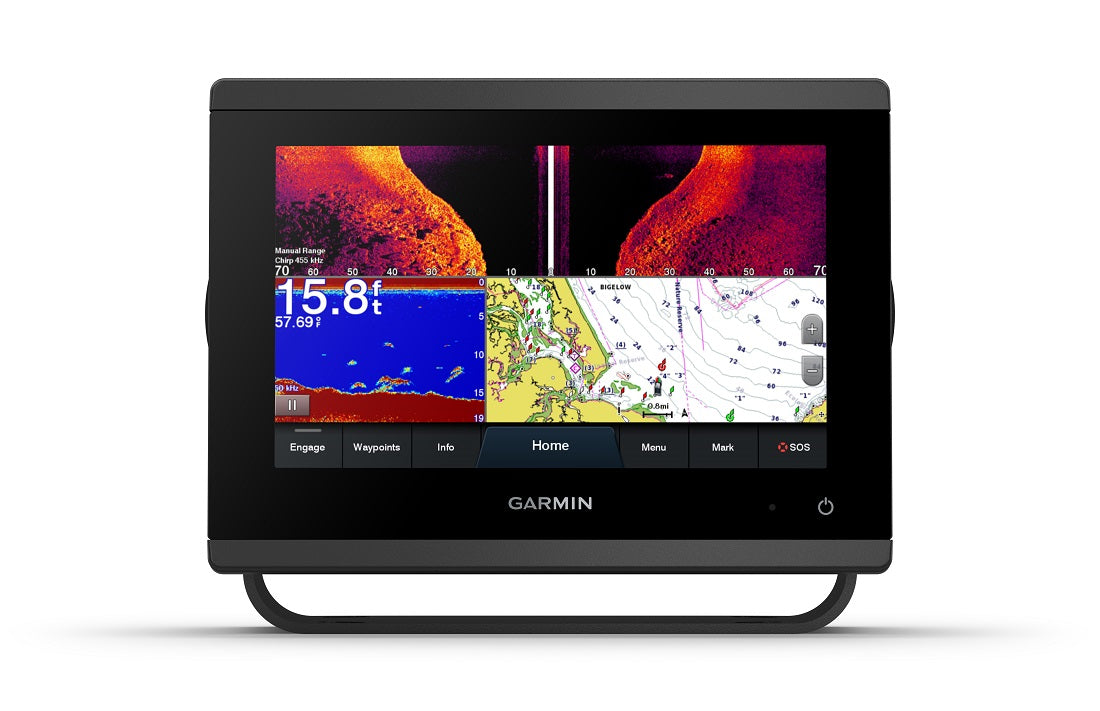 Garmin Gpsmap743xsv 7"" Combo With Bluechart Us G3 And Lakevu G3