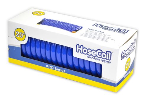 Hosecoil Pro 20' 1-2"" Hose With Flex Relief