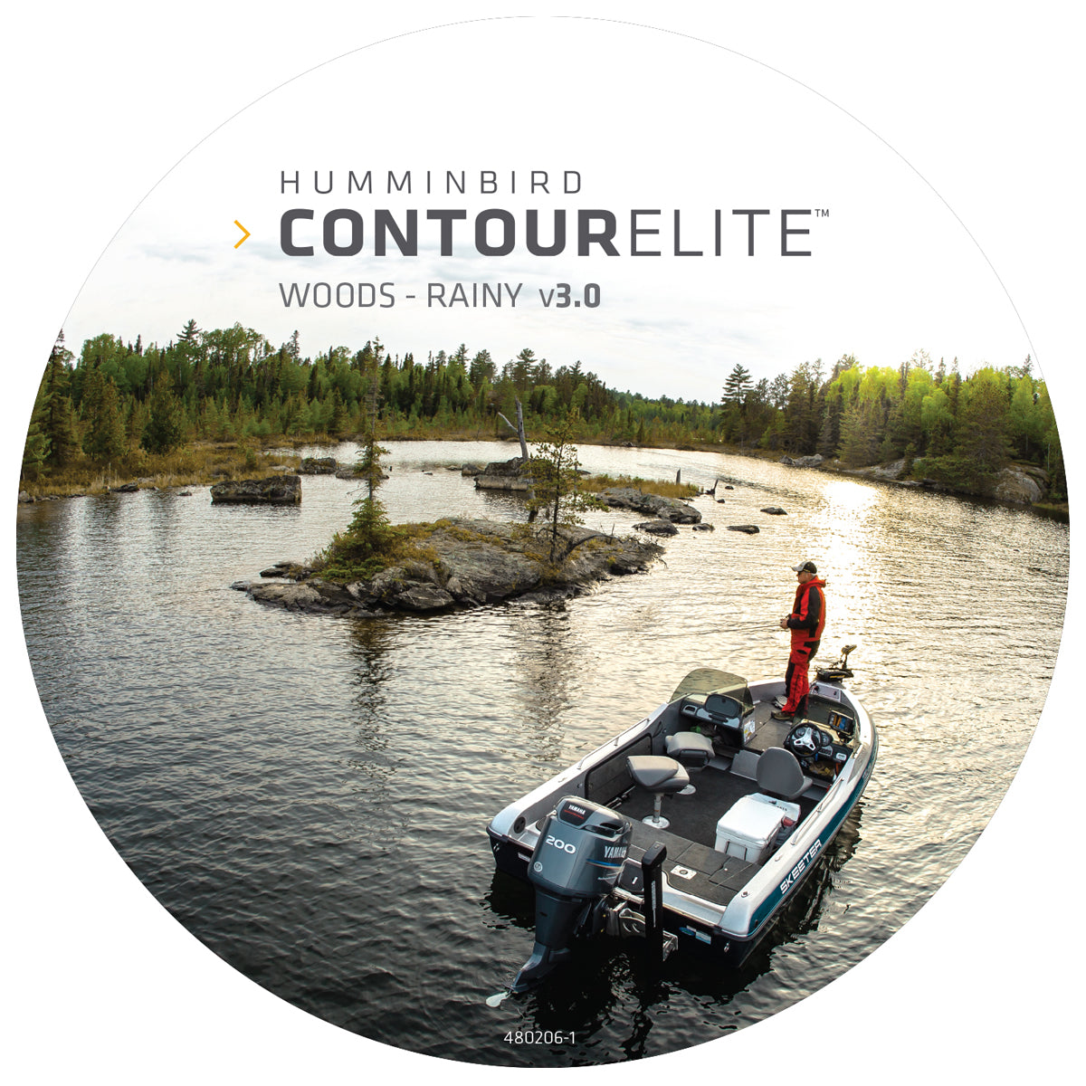 Humminbird Contour Elite Pc Software V3 Lake Of The Woods-rainy