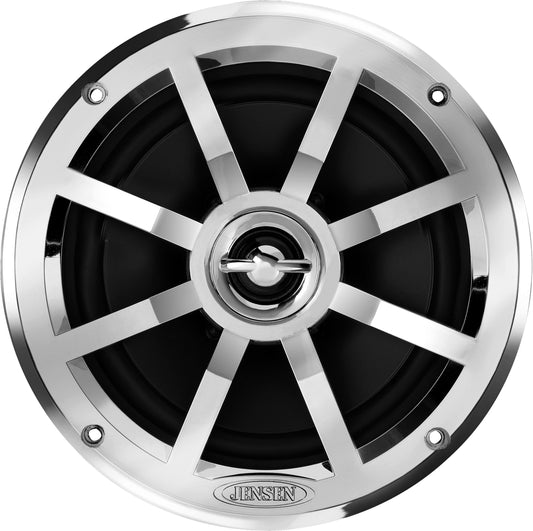 Jensen Msx60cpr 6.5"" Coax Pair 75w Silver Speaker Pair