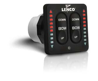 Lenco Led Flybridge Key Pad With 20' Sjielded Harness For Use With 15270-001