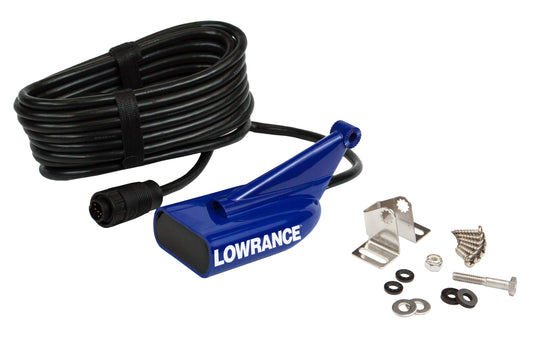 Lowrance 83-200-455-800khz Hdi Transom Mount Transducer 9-pin