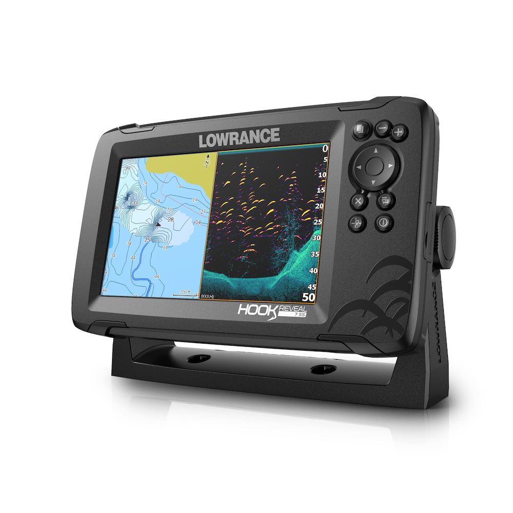 Lowrance Hook Reveal 7 Splitshot C-map Contour+