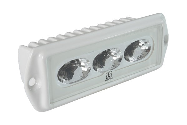Lumitec Caprilt Floodlight White Led Flush Mount White Finish 12-24v