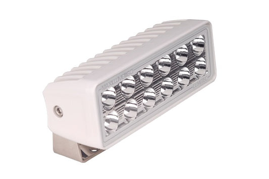 Lumitec Maxillume H60 Flood White Led Trunnion Mount White Finish 12-24v