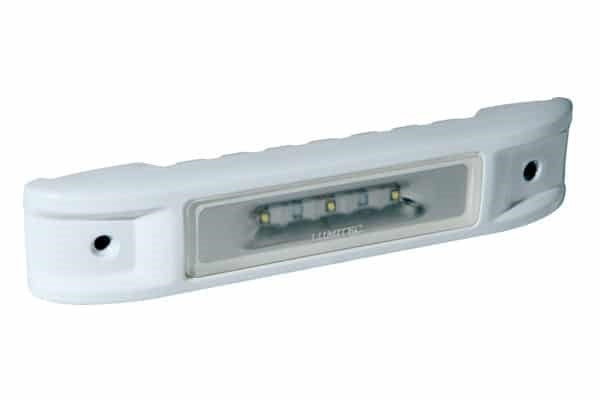 Lumitec Ibiza Utility Light White Finish White-red Led's