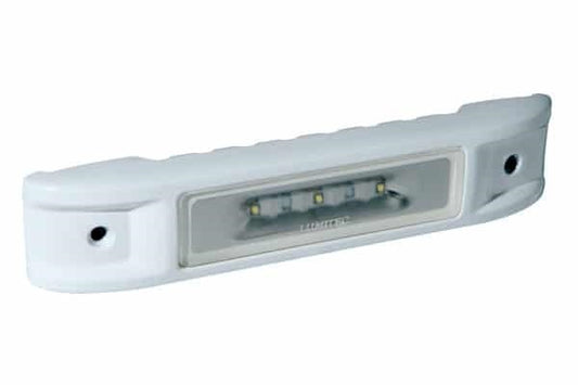 Lumitec Ibiza Utility Light White Finish White-blue Led's