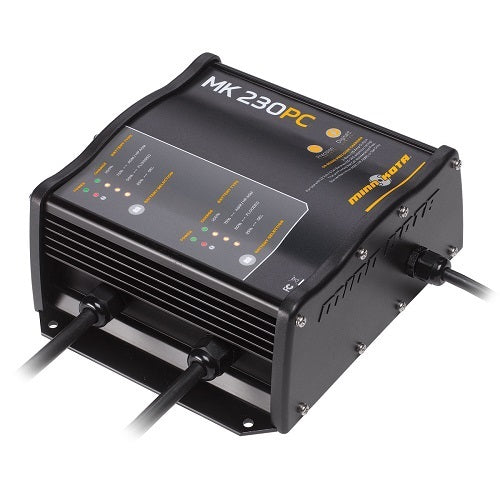 Minn Kota Mk230pc Precision Charger 2 Bank 15 Amps