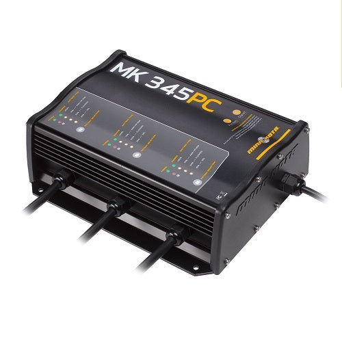 Minn Kota Mk345pc Precision Charger 3 Bank 15 Amps