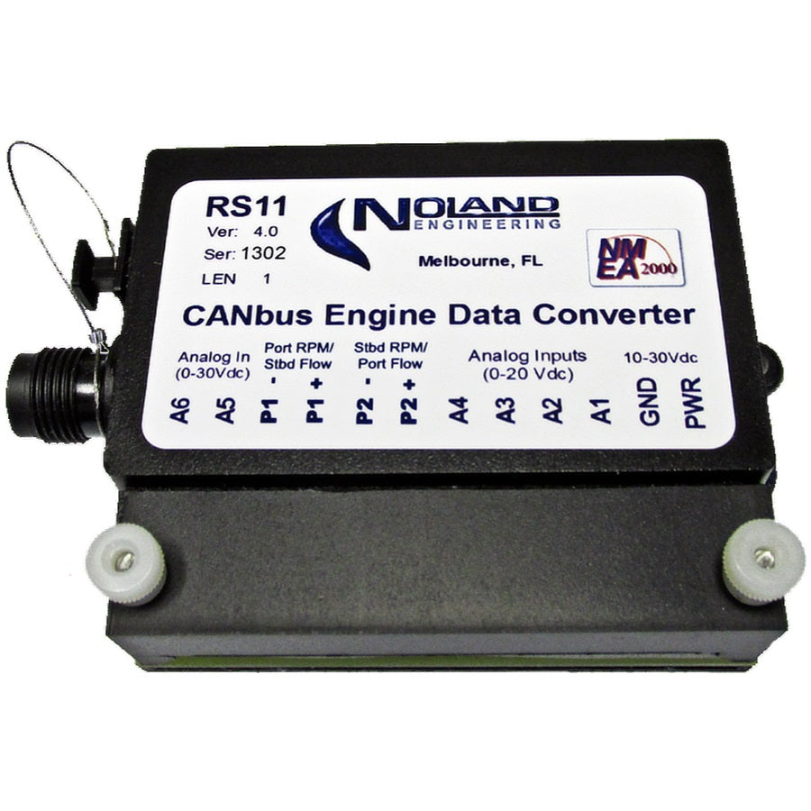 Noland Rs11 Analog Engine To Nmea 2000   Data Converter