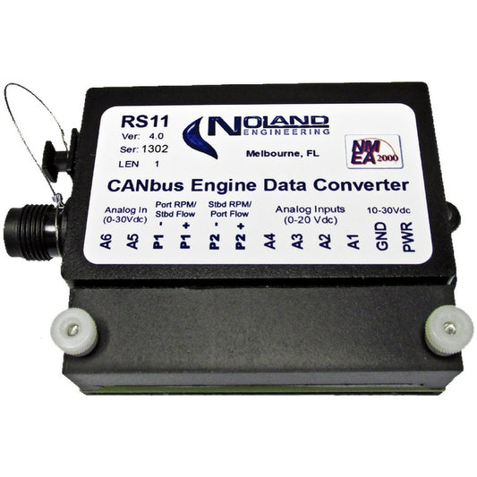 Noland Rs11 Analog Engine To Nmea 2000   Data Converter