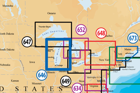 Navionics Msd646 Platinum Plus Lake Michigan